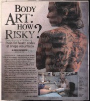 Body Art: How Risky?