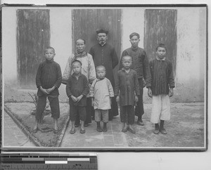 A Catholic family at Huazhou, China,1925