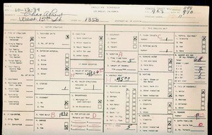 WPA household census for 1350 W 15TH, Los Angeles County