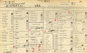 WPA household census for 526 N GAGE