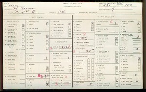 WPA household census for 1106 W 41ST STREET, Los Angeles County