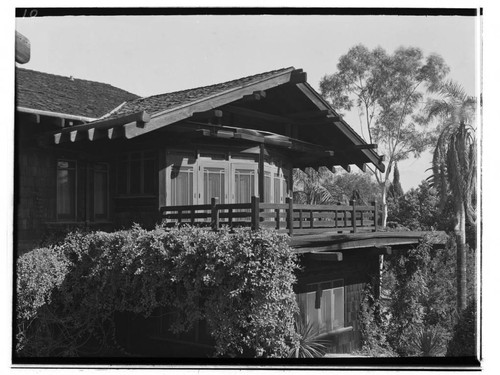 Blacker, Robert, residence [Blacker House]. Exterior