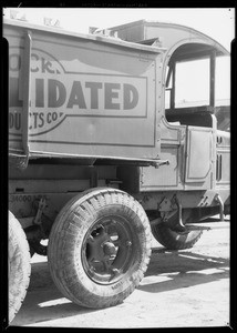 Consolidated Rock Products Co. truck, File # IAL123768, Southern California, 1932