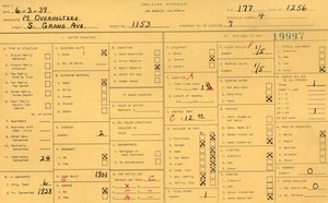 WPA household census for 1153 S GRAND, Los Angeles