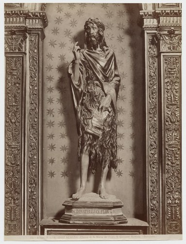 Pe. Ia. No. 12457. Venezia - Chiesa di S. Maria de 'Frari. S. Giovanni Battista. (Donatello.)