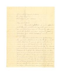Letter from Miguel Venegas to Juan Venegas, August 10, 1930