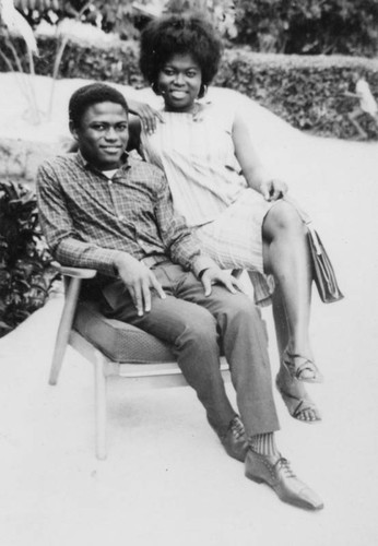 Yaa Akyiaa Sefa-Boakya and her brother, Ghana