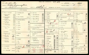 WPA household census for 228½ West 82nd Street, Los Angeles County