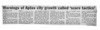 Warnings of Aptos city growth called 'scare tactics