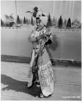 Girl in Carmen Miranda costume