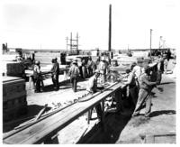 Relocation center being constructed