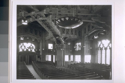 First Church of Christ, Scientist, Berkeley: [interior, view of sanctuary]