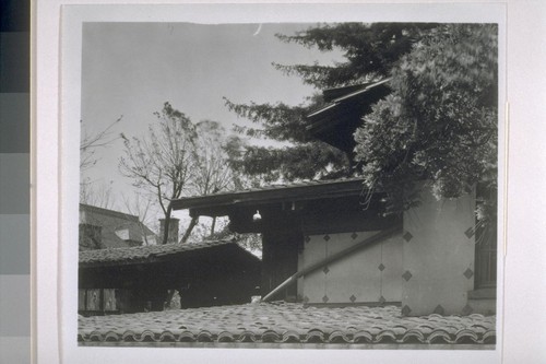 First Church of Christ, Scientist, Berkeley: [exterior, detail of eaves]