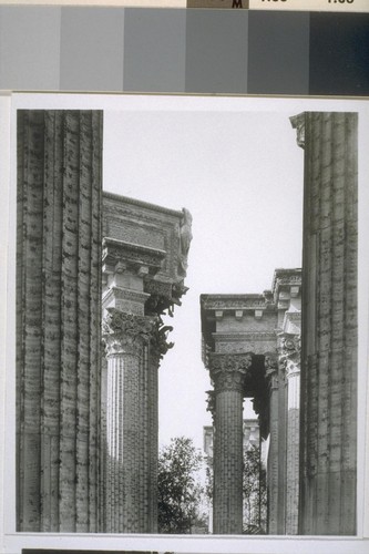 Palace of Fine Arts, San Francisco: [colannade]