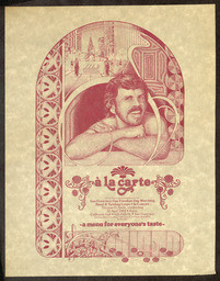 A La Carte flyer (scrapbook page)