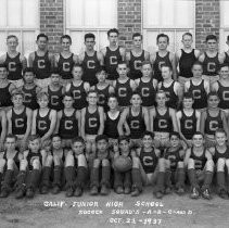 California Junior H. S. Soccer Squads 1937
