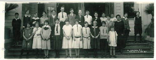 El Centro School Class Photos - 1925 - 7th Grade