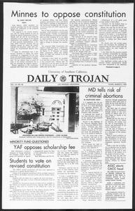 Daily Trojan, Vol. 61, No. 86, March 05, 1970