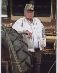 Charles L. Matteri at his dairy, 4091 Lakeville Highway, Petaluma, California, 2008