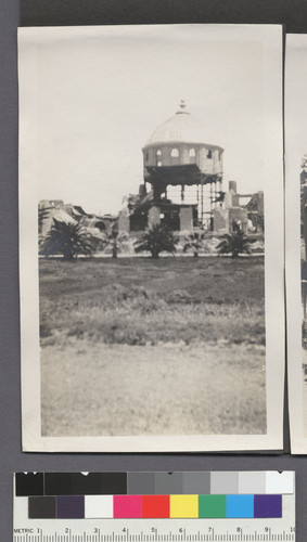 [Ruins of Memorial Library, Stanford University, Palo Alto.]