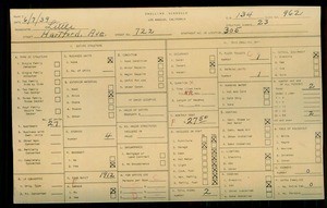 WPA household census for 722 HARTFORD AVENUE, Los Angeles