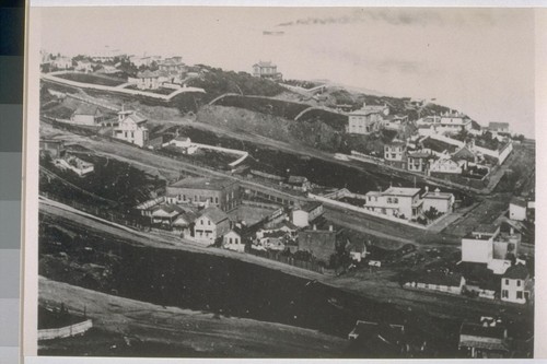 North Beach from Russian Hill. Ca. 1876
