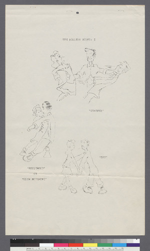Ronald Hitomi. "A sketchbook on Project life at Tule Lake Center" (n.d. probably 1945)