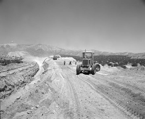 Second Los Angeles Aqueduct in the Sand Canyon area