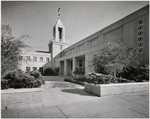 [Exterior general view New Hope Baptist Church, 5200 South Central Avenue, Los Angeles]