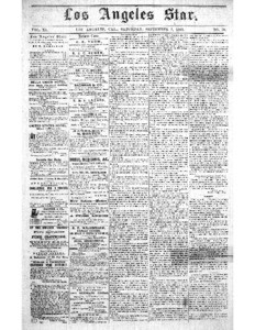 Los Angeles Star, vol. 11, no. 18, September 7, 1861