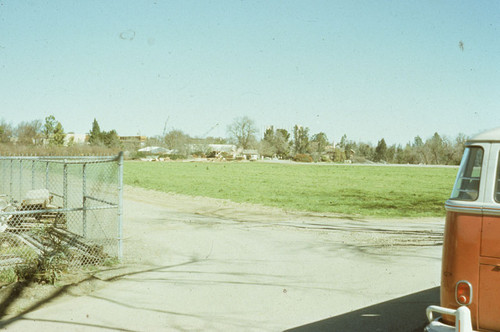 Site before Law School (King Hall) is built