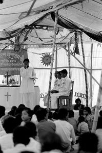 Bangladesh Lutheran Church. From the 10th anniversary service of BLC, 13.11.1989
