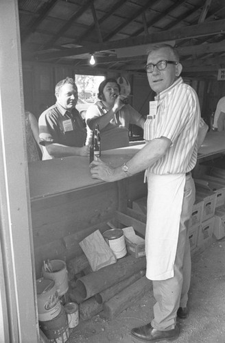 Bar, bartender, and drinkers, Minnesota, 1972