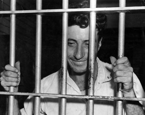 Albert Dyer in jail