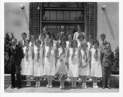 Stockton - Schools - Roosevelt: students, June 1931