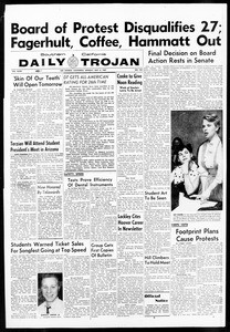Daily Trojan, Vol. 48, No. 124, May 06, 1957