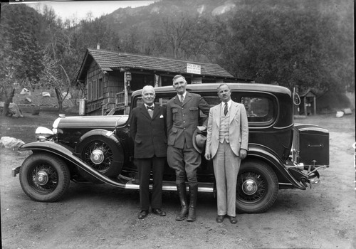 Misc. Groups, L to R: Dr. J.G. Schurman, Ambassador to Germany, President to 1st Commission to Phillipines and President Emeritus of Cornell University. Right: Professior R.L. Dougherty with Col. Whi