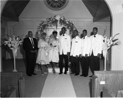Wedding, Los Angels, 1962