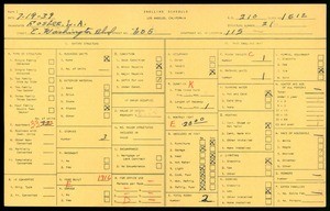 WPA household census for 605 EAST WASHINGTON BLVD, Los Angeles