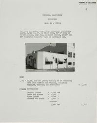 Petaluma Cooperative Creamery building #1--office, 621 Western Avenue, Petaluma, California, June 1960