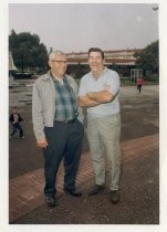 Ed Gale and Frank Muller at Santa Clara County Fairgrounds