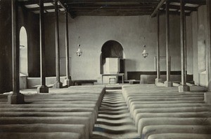Inside of Morija old church