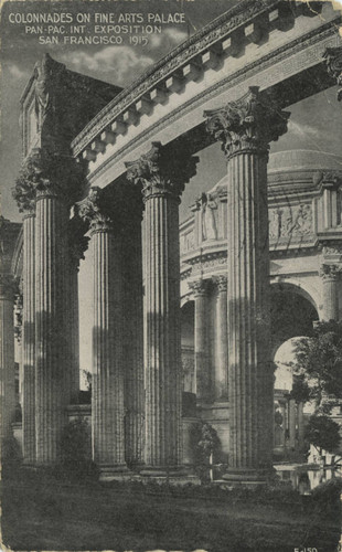 Colonnades on the Fine Arts Palace