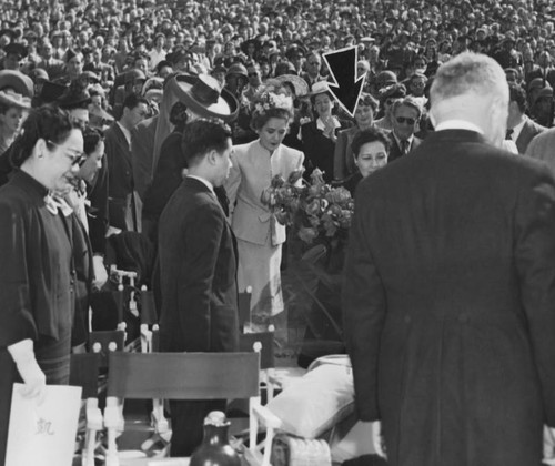 Madame Chiang Kai-shek at the Hollywood Bowl
