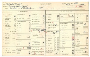 WPA household census for 415 WEST 117TH STREET, Los Angeles County