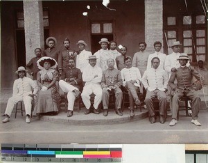 Malagasy officials, Fianarantsoa, Madagascar, ca.1910