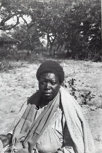 A woman of the Mambunda ethnic group
