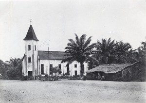 Baptist church of Bonalembe, in Akwa, Cameroon