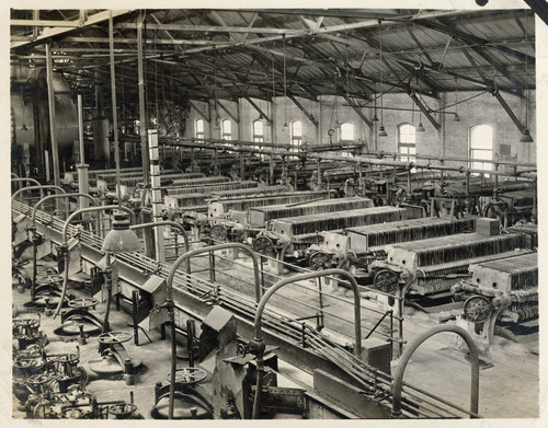 Interior View of Oxnard Sugar Beet Factory