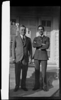 Lucius F. Payne with son Louis R. Payne (copy), Los Angeles, 1934
